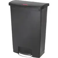 Rubbermaid Slim Jim Step On container Front Step kunststof 90 ltr, R...