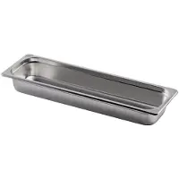Saro Gastronormbak Saro, RVS, GN 2/4, 65mm diep