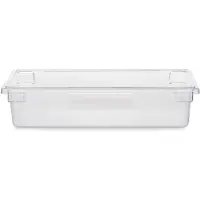 Rubbermaid Voedselbewaarbak 32,2 ltr, Rubbermaid, model: VB 003308, 6 stuks per verpakking, transparant