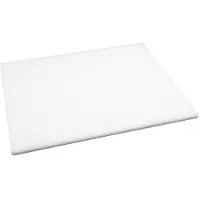 Hygiplas LDPE extra dikke snijplank wit 600x450x20mm