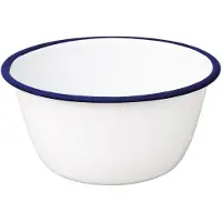 Olympia Emaille puddingschaaltje 15,5cm, 6 stuks