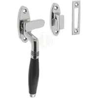 Intersteel Raamsluiting Ton links chroom / ebbenhout