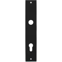 Intersteel renovatie langschild PC92 mat zwart