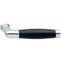 Intersteel Deurkruk Ton 222 - chroom mat/ebbenhout