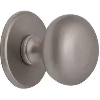Hardbrass Voordeurknop IRIS 72mm - PVD Inox