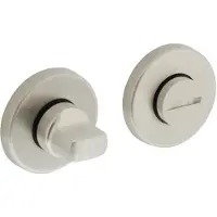 Intersteel wc-sluiting 8mm rond verdekt nikkel mat