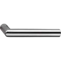 Intersteel enkele deurklink rechte Jura Ø19mm rvs