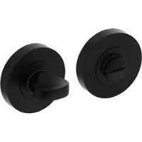 Intersteel Deurbeslag | Wc-sluiting | (Zamak, Mat zwart)