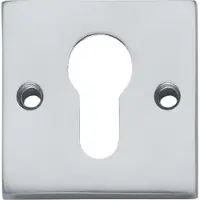 Intersteel | Rozet profielcilindergat | Vierkant | Groot | Chroom Mat