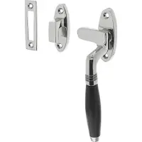 Intersteel Raamsluiting rechts Ton - chroom/ebbenhout