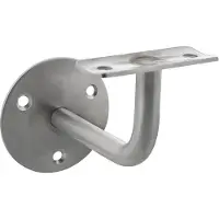 P & E P+E Leuninghouder rond ø58mm opschroevend hol zadel rvs geborsteld