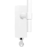 Formani ONE PBT15-DKLOCK draaikiepgarnituur wit - afsluitbaar
