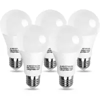 Aigostar LED lamp - A5 A60 - 15W - E27 fitting - Daglicht 6500K - 1500 lumen - Set van 5 stuks