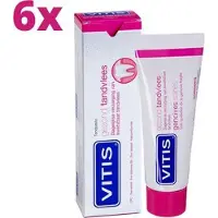 Vitis Gezond Tandvlees Tandpasta - 6 x 75 ml - Voordeelverpakking