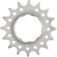 Reverse Components Single Speed Rondsel Extra Sterk, zilver 17T 2024 Tandwielen
