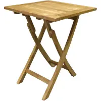 AVH-Collectie Klaptafel 60 cm vierkant teak