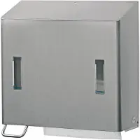 SanTRAL Combinatiedispenser zeep- & handdoekdispenser