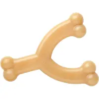 Nylabone Durachew Wishbone Wolf - Hondenspeelgoed - 145x120x20 mm Beige M
