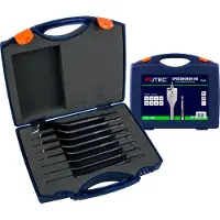 Rotec 8 dlg.Speedborenset Heavy Duty 12-14-16-18-20-22-25 en 32 in kunststofk. - 900.1021K - 900.1021K