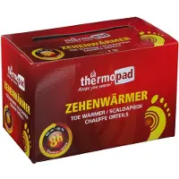 Thermopad tenenwarmer - voetenwarmer 'Thermopad' voor eenmalig gebruik ca. 8 uren - Winterzool zelfklevend voor teen verwarming