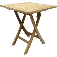AVH-Collectie Klaptafel 70 cm vierkant teak