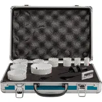 Makita D-47282 Gatenzaagset 12-delig 19 mm, 22 mm, 29 mm, 35 mm, 38 mm, 51 mm, 54 mm, 57 mm, 68 mm 1 set(s)