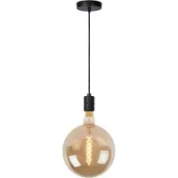 Konstsmide JOVA - Hanglamp - Ø 10 cm - 1xE27 - Zwart