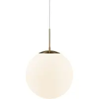 Nordlux Hanglampe , Grant, dimbare, Wit, Woonkamer, Glas