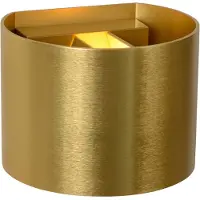 Lucide Xio Wandlamp Matt Gold | Brass | 1x3,5W 2700K