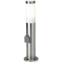 Brilliant 43693/82 Chorus Staande buitenlamp Spaarlamp E27 10 W RVS