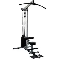 Body-solid GLM84 Pro Lat Machine 90 kg of 141 kg - gratis levering