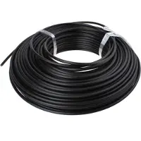Slurf buitenkabel versnelling 5 mm 50 meter zwart