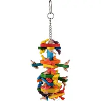 Flamingo Vogelspeelgoed Kooihanger Rainbow Ace