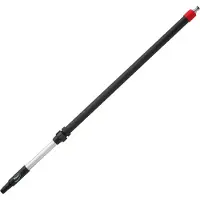 Vikan Transport Steel 297152C - Telescoopsteel 1060-1600 mm - Waterdoorvoer en Gardena aansluiting