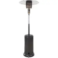 Sunred - Sargas - Gas lijn - Grijs - Staand model - Terrasverwarmer - Gas - 14000 W – Verschillende