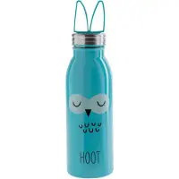 Aladdin drinkbeker Zoo uil junior 430 ml 19,8 cm RVS groen