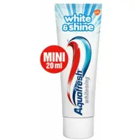Aquafresh 60x Tandpasta Whitening Mini 15 Ml