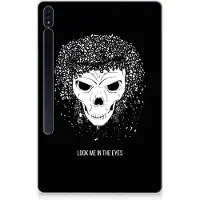 B2Ctelecom Tablet BackCover Samsung Galaxy Tab S7 Plus | S8 Plus Skull Hair