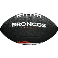 Wilson F1533XB Black Edition NFL Mini Soft Touc Team Broncos voor Sport Fanzone