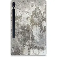 B2Ctelecom Samsung Galaxy Tab S7 Plus | S8 Plus Tablet Back Cover Beton Print