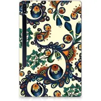B2Ctelecom TPU Case Samsung Galaxy Tab S7 Plus | S8 Plus Barok Flower