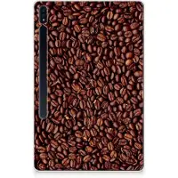 B2Ctelecom Samsung Galaxy Tab S7 Plus | S8 Plus Tablet Cover Koffiebonen
