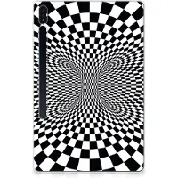 B2Ctelecom Samsung Galaxy Tab S7 Plus | S8 Plus Back Cover Illusie