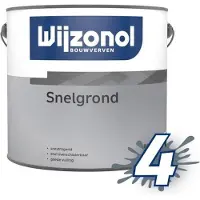 Wijzonol Snelgrond | Grondverf Buiten 1 LTR - Kleur|1|2