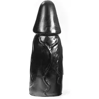 Dark Crystal Anaal Dildo 41 x 15 cm - zwart