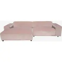 Sissy-Boy King 3-zits bank chaise longue links heritage nude