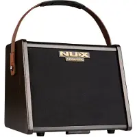 Nux 25 WATT ACOUSTIC AMP ON 2 CHANNEL BATTERY + EFFECTS