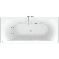 Riho Lima Easypool 3.1 Whirlpool Inbouwbad 180x80cm - Pneumatisch - Acryl - Baden, Whirlpool Baden - 8714148615829