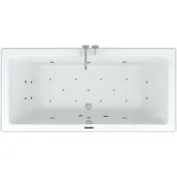 Riho Lusso Easypool 3.1 Whirlpool Inbouwbad 180x80cm - Touch - Acryl - Baden, Whirlpool Baden - 8714148615997