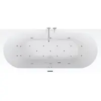 Riho Carolina Easypool 3.1 Whirlpool Inbouwbad 180x80cm - Touch - Acryl - Baden, Whirlpool Baden - 8714148616048